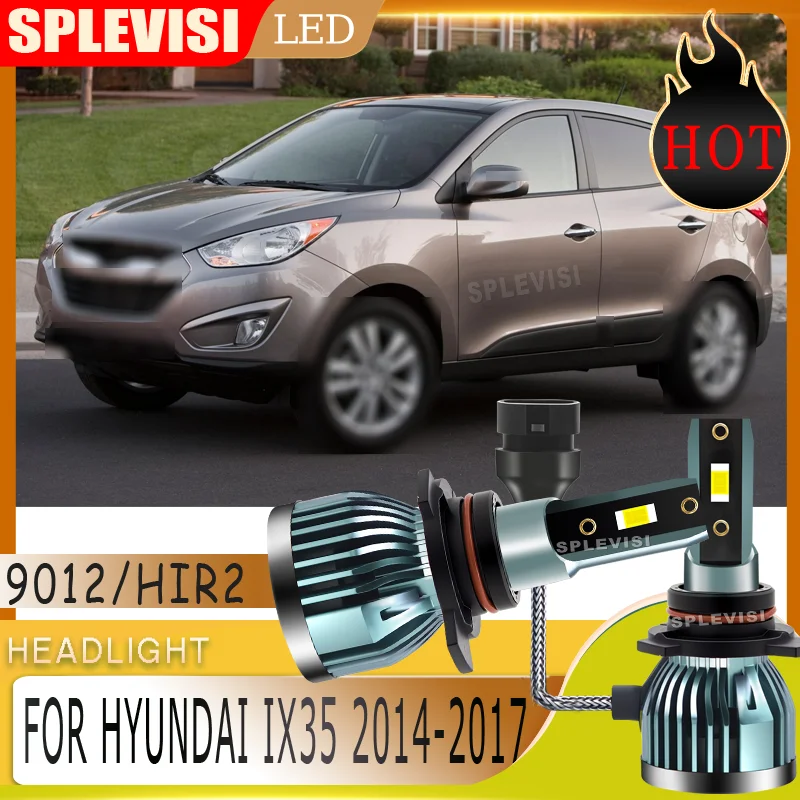 

IP68 Waterproof Rating LED Headlight All-Aluminum Housing Lightweight & Strong For Hyundai ix35 2014-2017 2014 2015 2016 2017