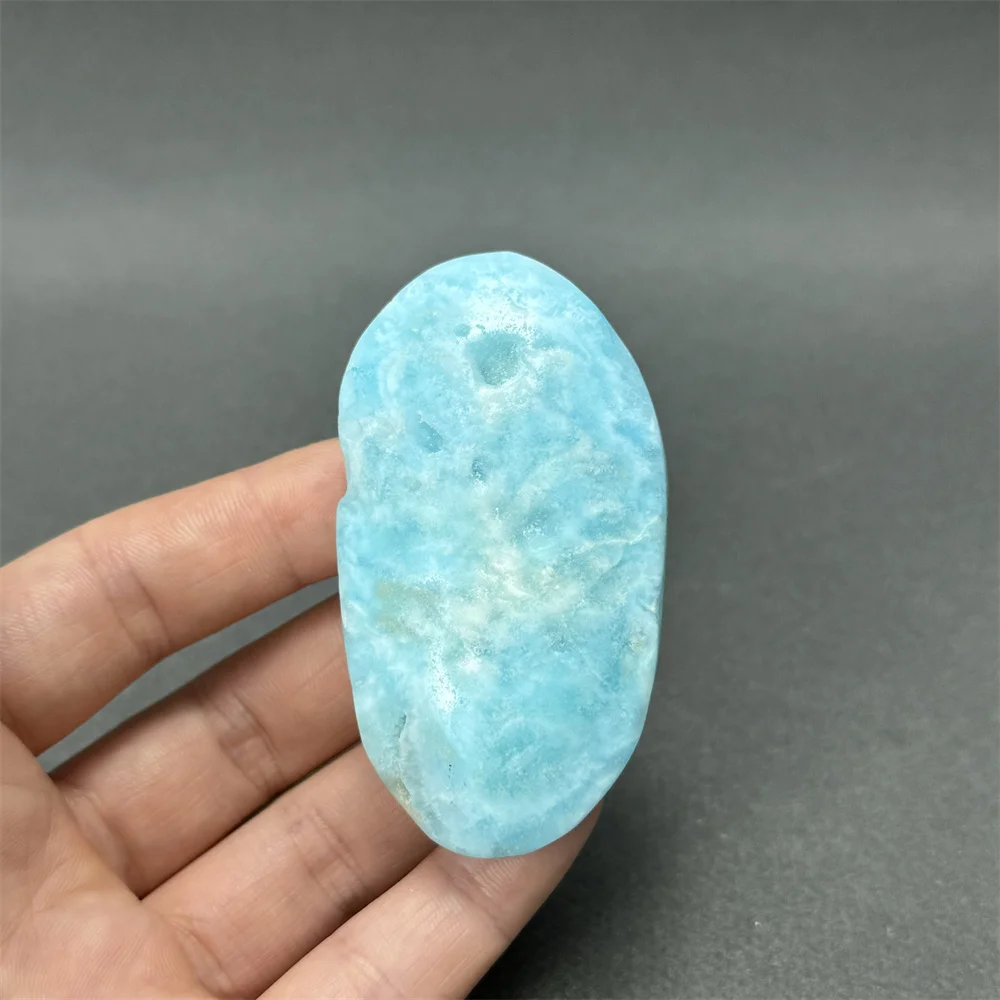 Natural Energy Gem Hemimorphite Palm Play Rough Polished Quartz Reiki Healing Spiritual Meditation Home Decor Gift