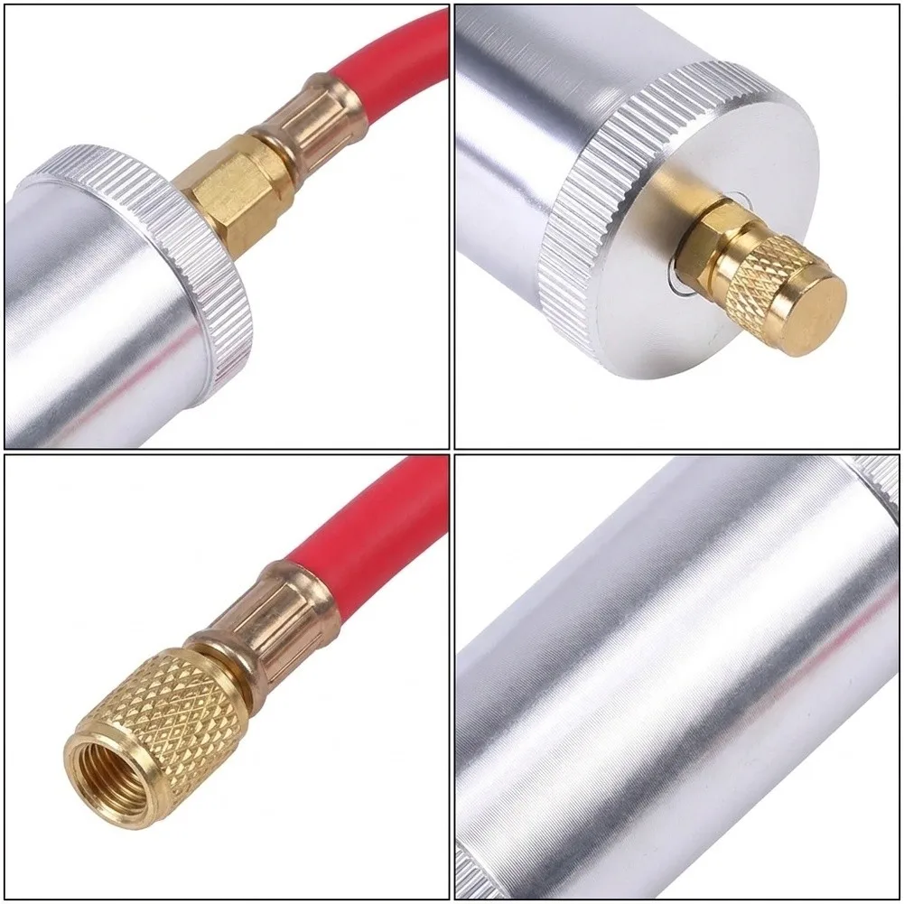 Aluminum Alloy Car AC Cooling Agent Charging Tool for Automotive Air Conditioning Systems with High Pressure Resistance