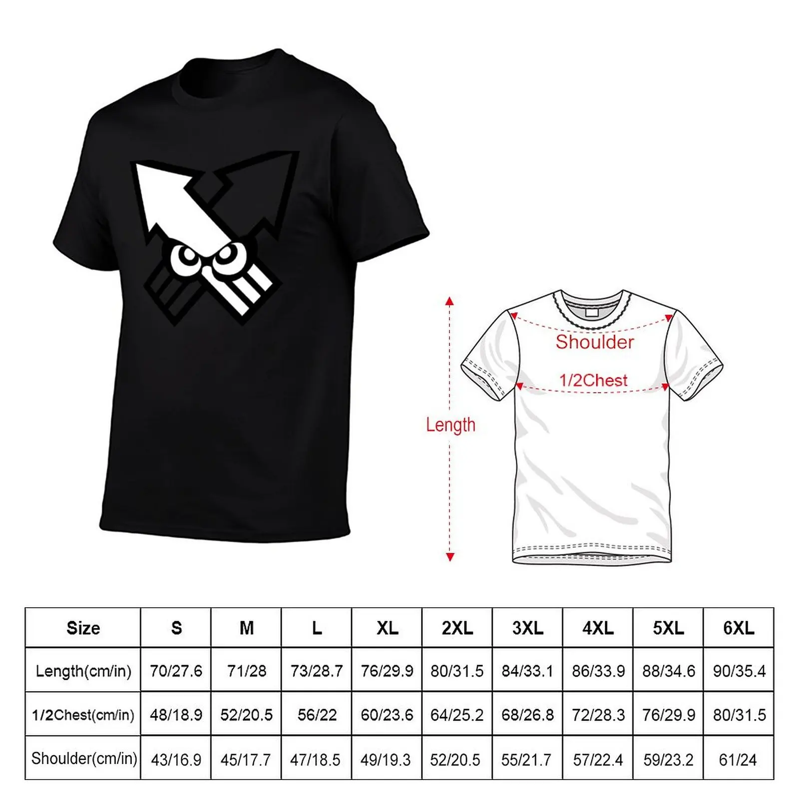 SquidForce Squidmark LS Tee T-Shirt Big and Tall Solid Color T-Shirt