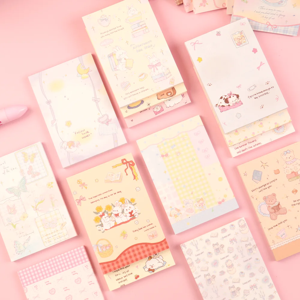2025-nuova-nota-adesiva-decorativa-per-ragazza-simpatico-cartone-animato