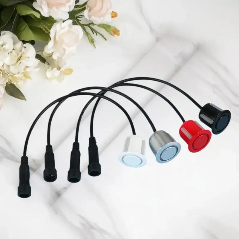 Car Parking Sensor 18.8mm Reversing-Radar Probe Upgrade Cable Car Reverse Parking Waterproof Sensor Sound