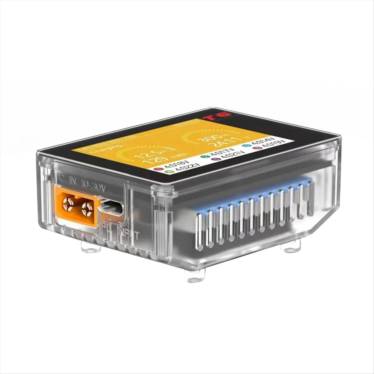 300W Intelligent Balance Charger DC/PD Dual Input Charger Intelligent Balance Charger Plastic