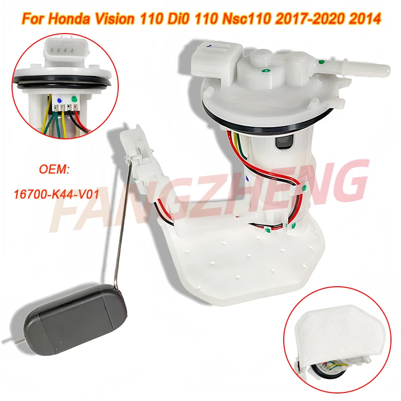 Fuel Pump Assy 16700-K44-V01 For Honda Vision 110 Di0 110 Nsc110 2017-2020 VISION 2014 16700K44V01 Motorcycle Engine Accessories