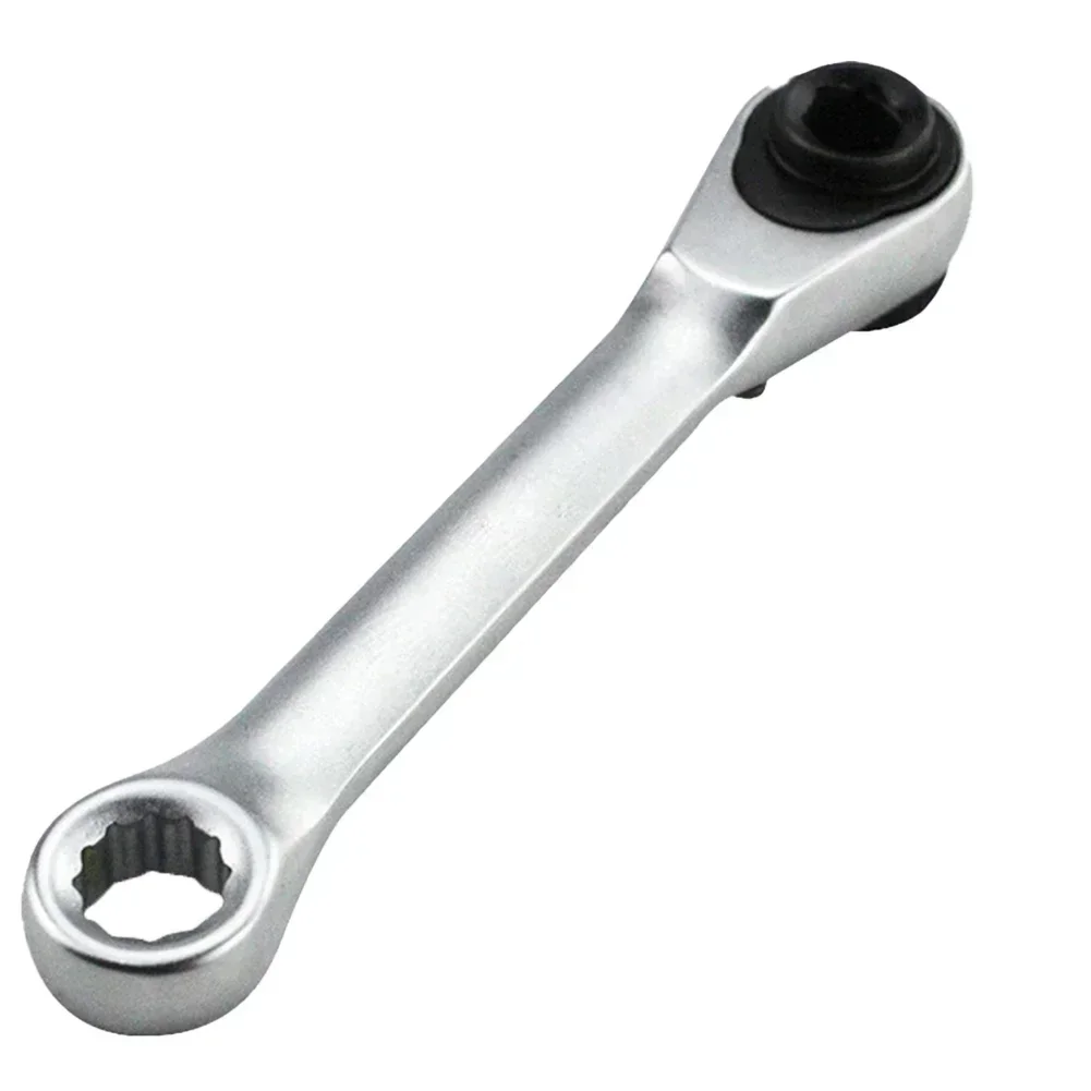 

60 Tooth Ratchet Double Headed Home Improvement Chrome Vanadium Steel Maximum Torque Narrow Spaces For Repair Tasks