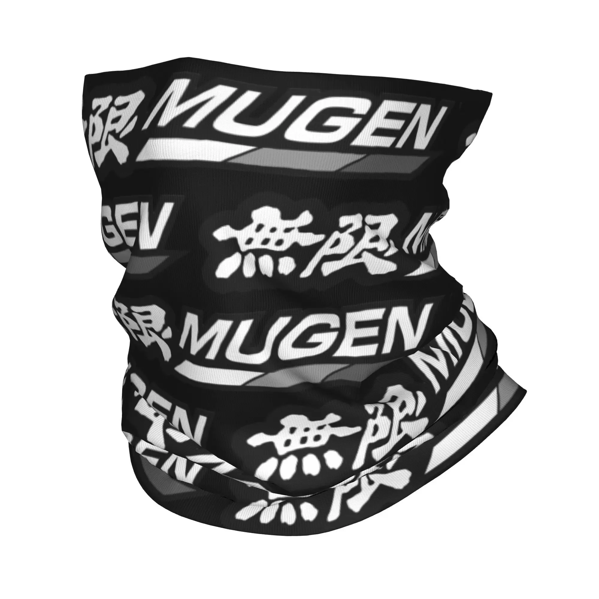 Custom Mugens Powers Bandana Neck Warmer Men Women Winter Hiking Ski Scarf Gaiter Game Engine Face Cover