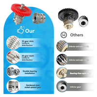 Efficient Upgrade Extruder Gear Kit For Creality Ender3 S1 V3 SE Ender-5 CR-10 Smart Pro Coating 3D Printer Accessories