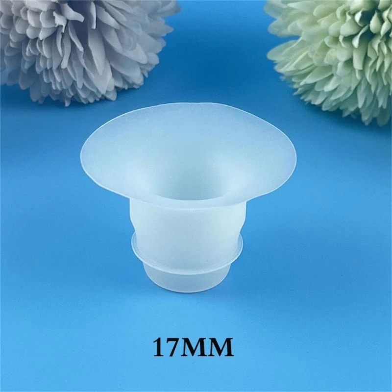 Bộ chuyển đổi mặt bích bằng silicon chèn thoải mái và tương thích 17/19/21/24mm Dropship bền