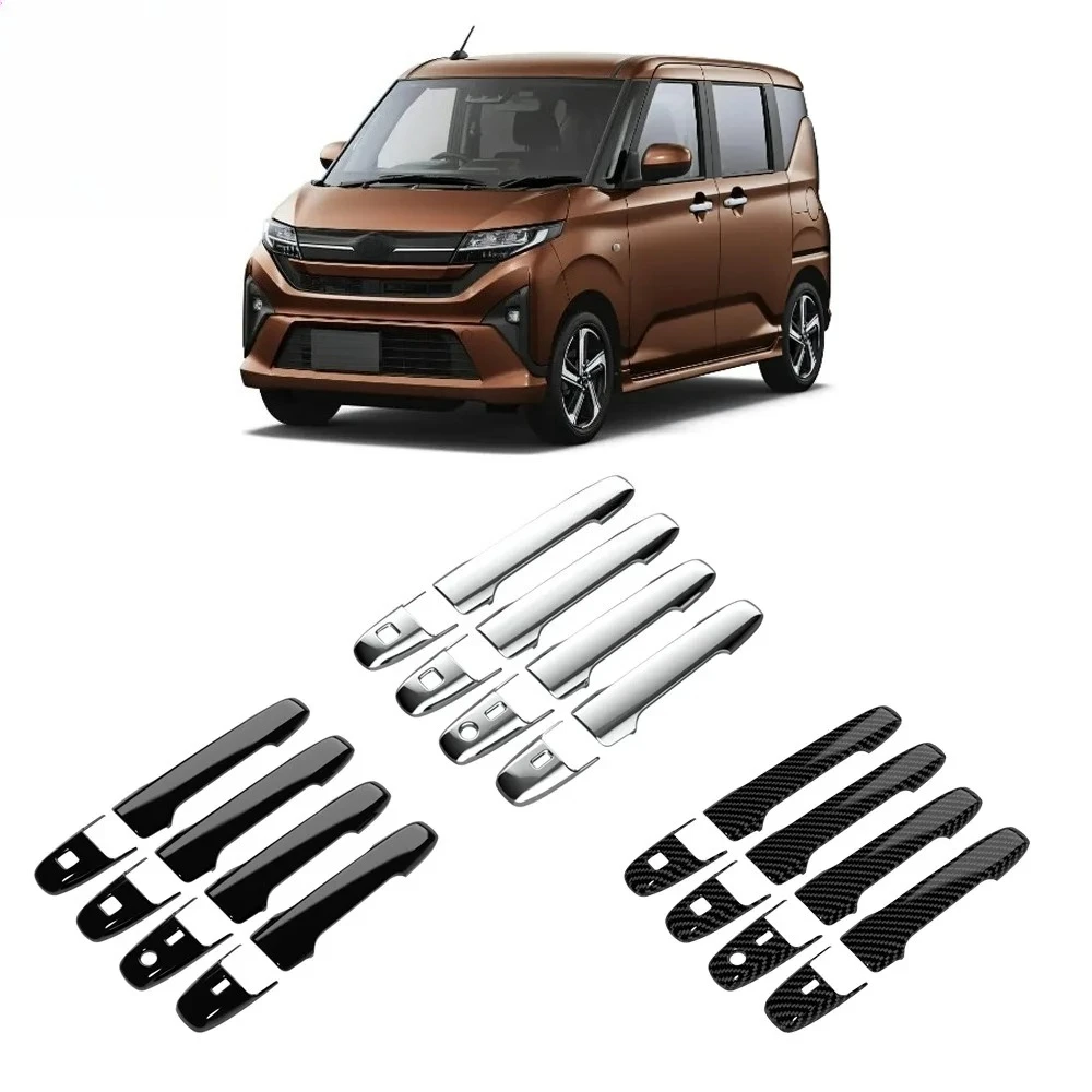 

8PCS For Daihatsu Move 2025 2026 ABS Exterior Door Handle Cover Moulding Anti-scratch Trim Car Accessories