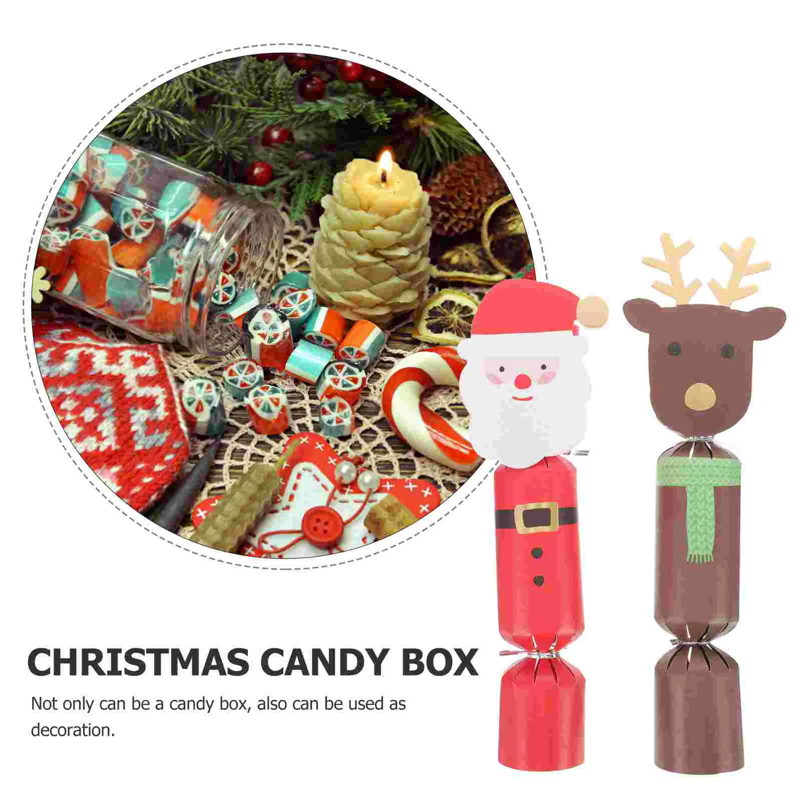 20 Pcs Creative Shape Gift Box The Party Accessories Decorative Candy Paper Case Packing