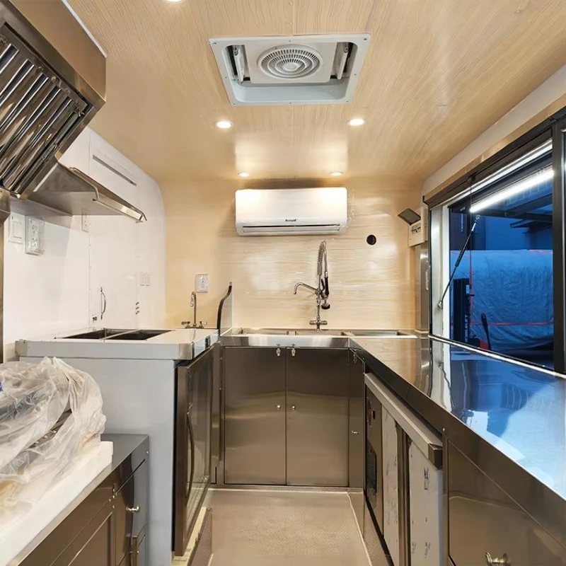 รถขายอาหารเคลื่อนที่ บาร์ รถขายกาแฟ รถพ่วง พร้อมอุปกรณ์ครบครัน ขายโดเนอร์เคบับ ของหวาน เบอร์เกอร์ พิซซ่า พร้อมครัวครบชุด