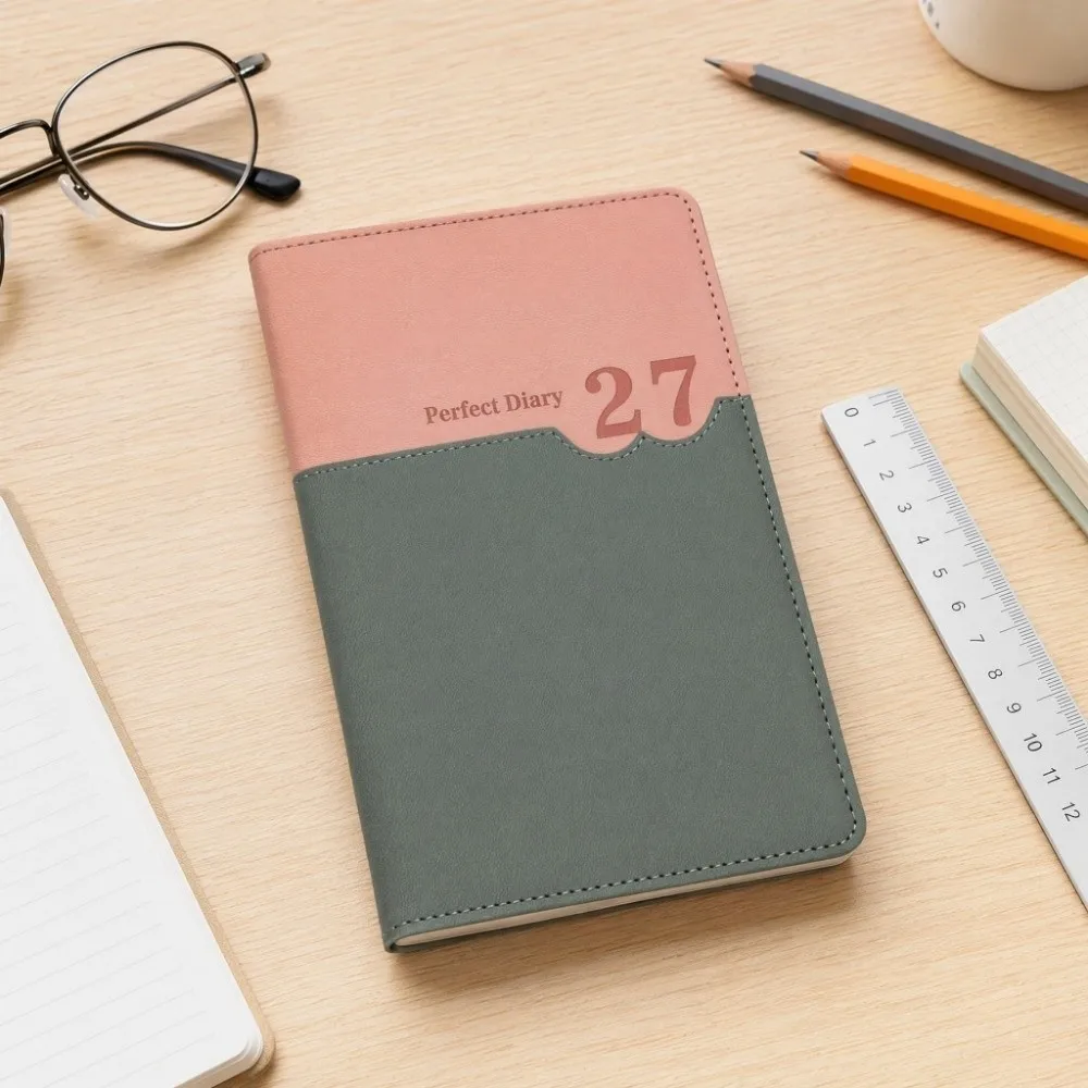 Planificador de trabajo de ofi - Leather Work Diary Covers reseña y precio