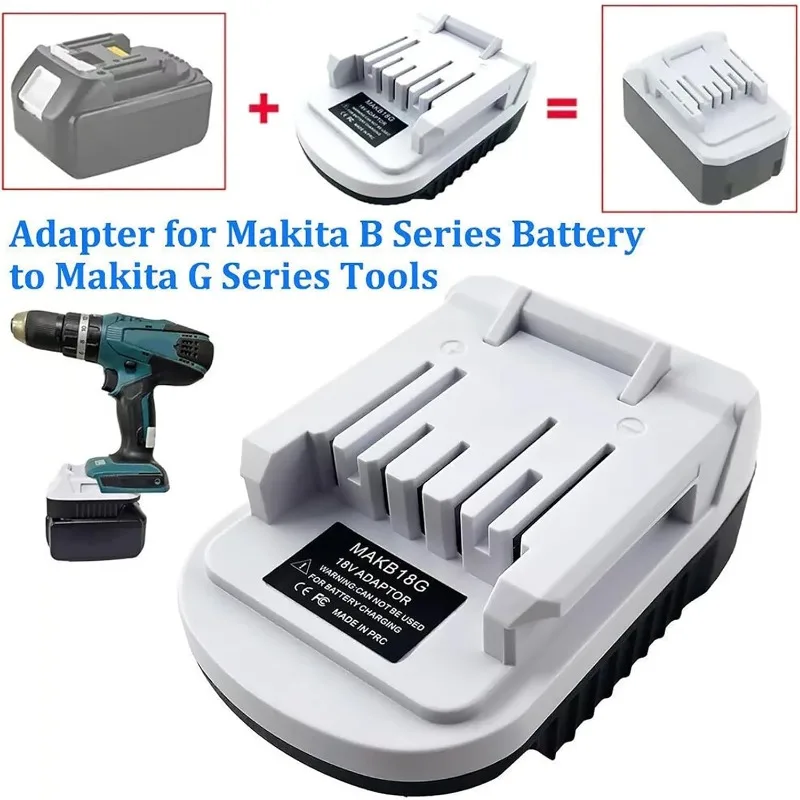 

Battery adapter converter, for Makita G series battery replacement, for Makita 18V Li-ion Battery BL1811G BL1813G etc