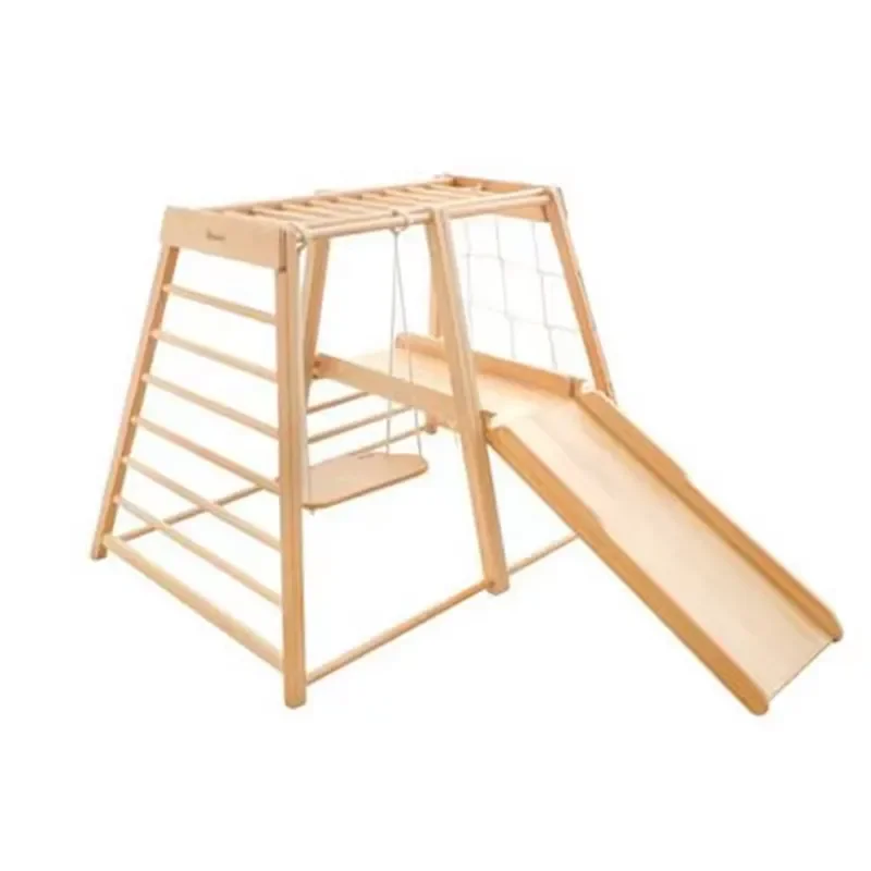 for Kids Montessori Wooden Kindergarten Outdoor Indoor Climbing Gym Frame Preschool Furniture Kids Climbing Set