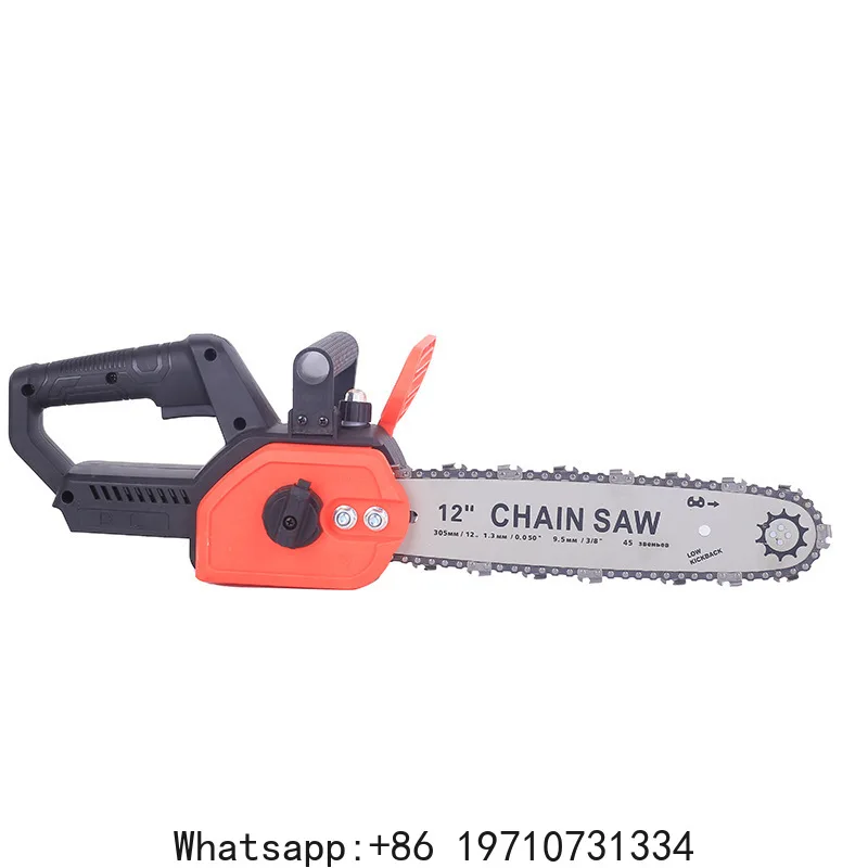

Small Garden Outdoor Tree Cutting Saw 12 Inch 16 Inch Rechargeable High Power Lithium Battery Chain Saw