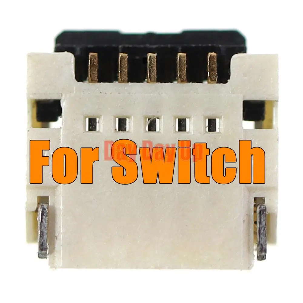 1 Buah Soket Pita Pengganti untuk Suku Cadang Perbaikan Motherboard Soket Joystick 3D Konsol Joy Con Sakelar Nintendo