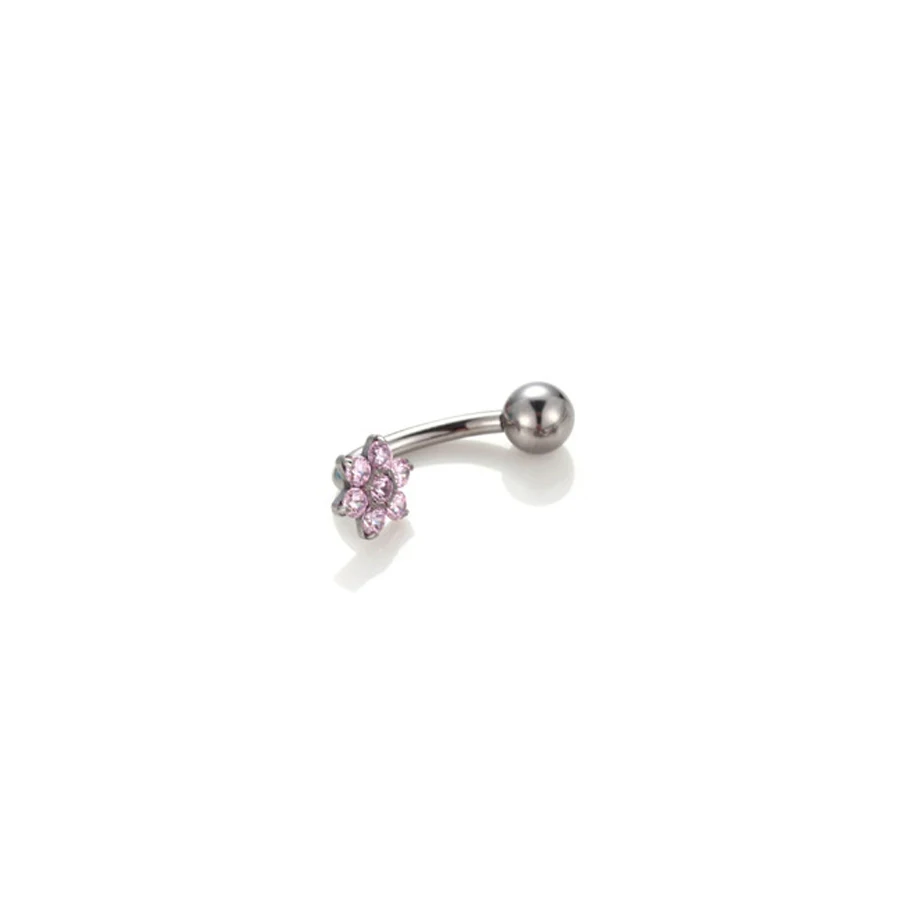 1Pcs 16G F136 Titanium Eyebrow Rings Eyebrow Piercing Jewelry Curved Barbell Surgical Stainless Steel Belly Ring Lip Rings Daith