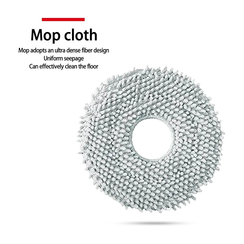 For Xiaomi Mijia M30 Pro/C107 Robot Vacuum Accessories Main Brush HEPA Filter Side Brush Mop Cloth Dust Bags Replacement Parts view 5