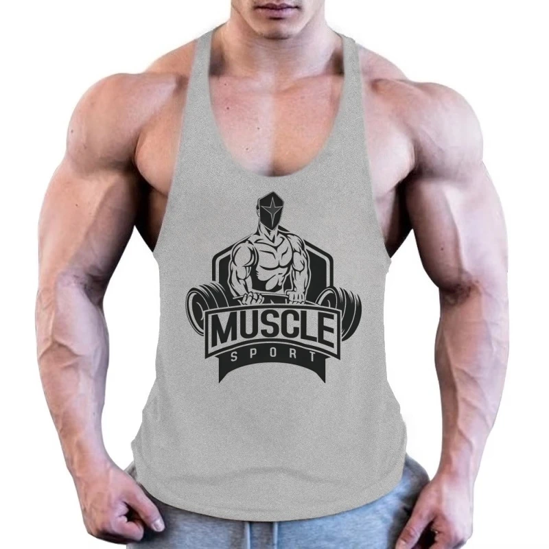 سترة قطنية رفيعة للياقة البدنية للرجال، ملابس رياضية لكمال الأجسام وصالة الألعاب الرياضية قابلة للتنفس لتدريب اللياقة البدنية بشكل فعال #2