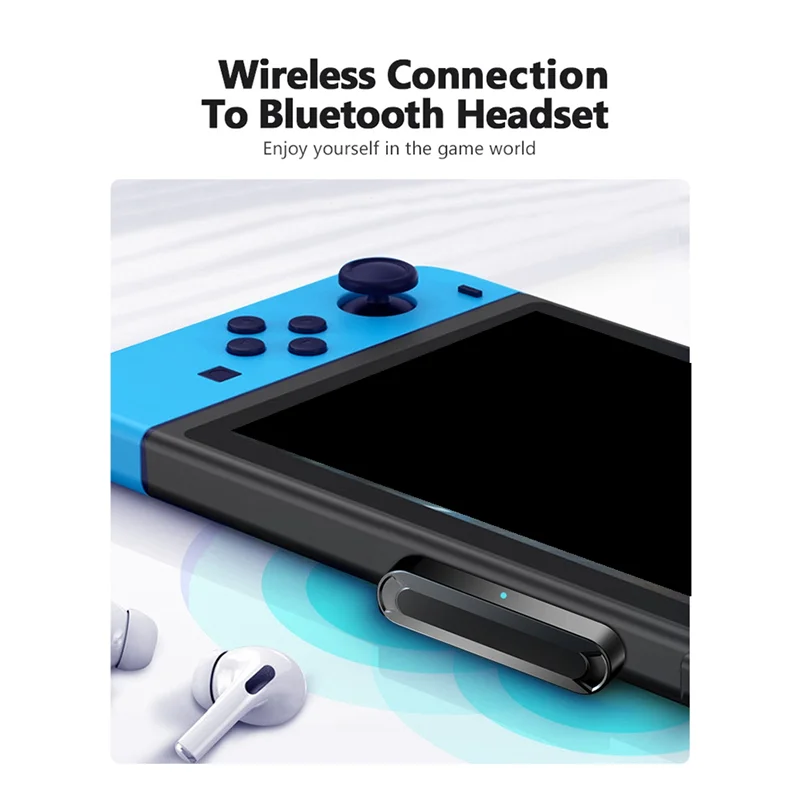 JABS-transmisor de audio USB-C a adaptador USB-A adecuado para Switch/PS4 para computadora TV