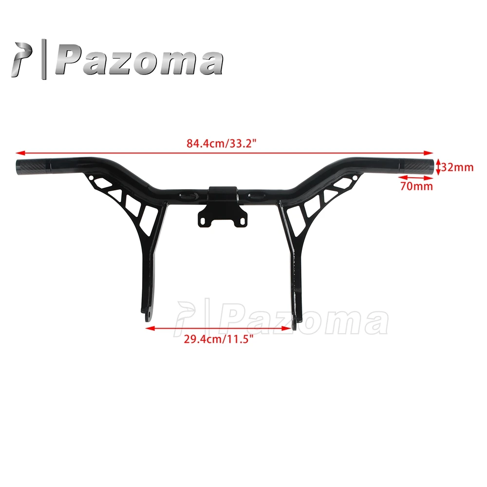 

Защитная дуга (крашбар) на 2 ступени для мотоциклов Harley Touring Road King Street Glide Electra Glide CVO 2019+