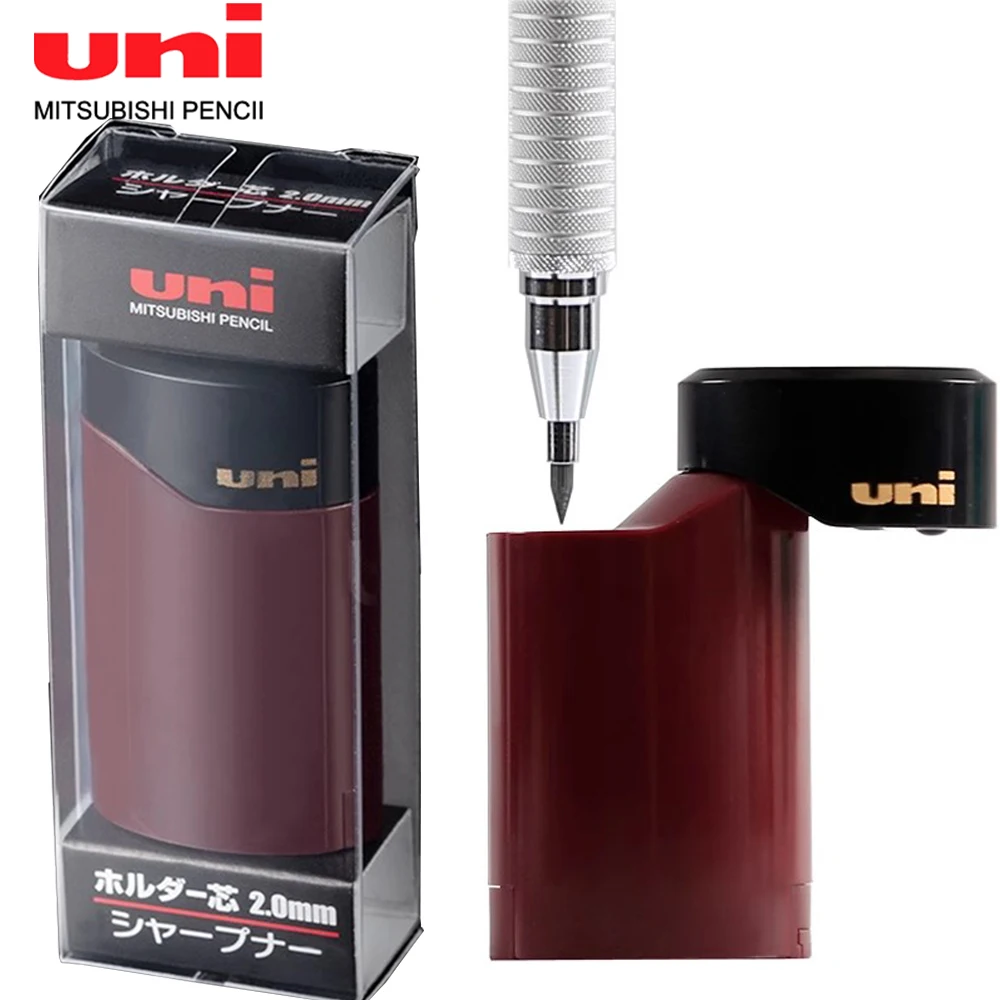 

Японская точилка для карандашей Uni DPS-600, специальный карандаш для эскизов, 2,0 мм, шлифовальная машина 40x22x13 мм, офисные милые школьные принадлежности, стационарные принадлежности