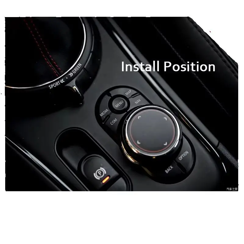 Brand New ABS Material UV Protectetd Mini Ray Style Red Color Shift Console Cover For mini countryman F60 (1 pcs/set)