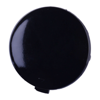 Front Bumper Tow Hook Eye Cover Cap Fit for BMW X5 F15 M Sport 2014-2018 Black ABS 51118060131