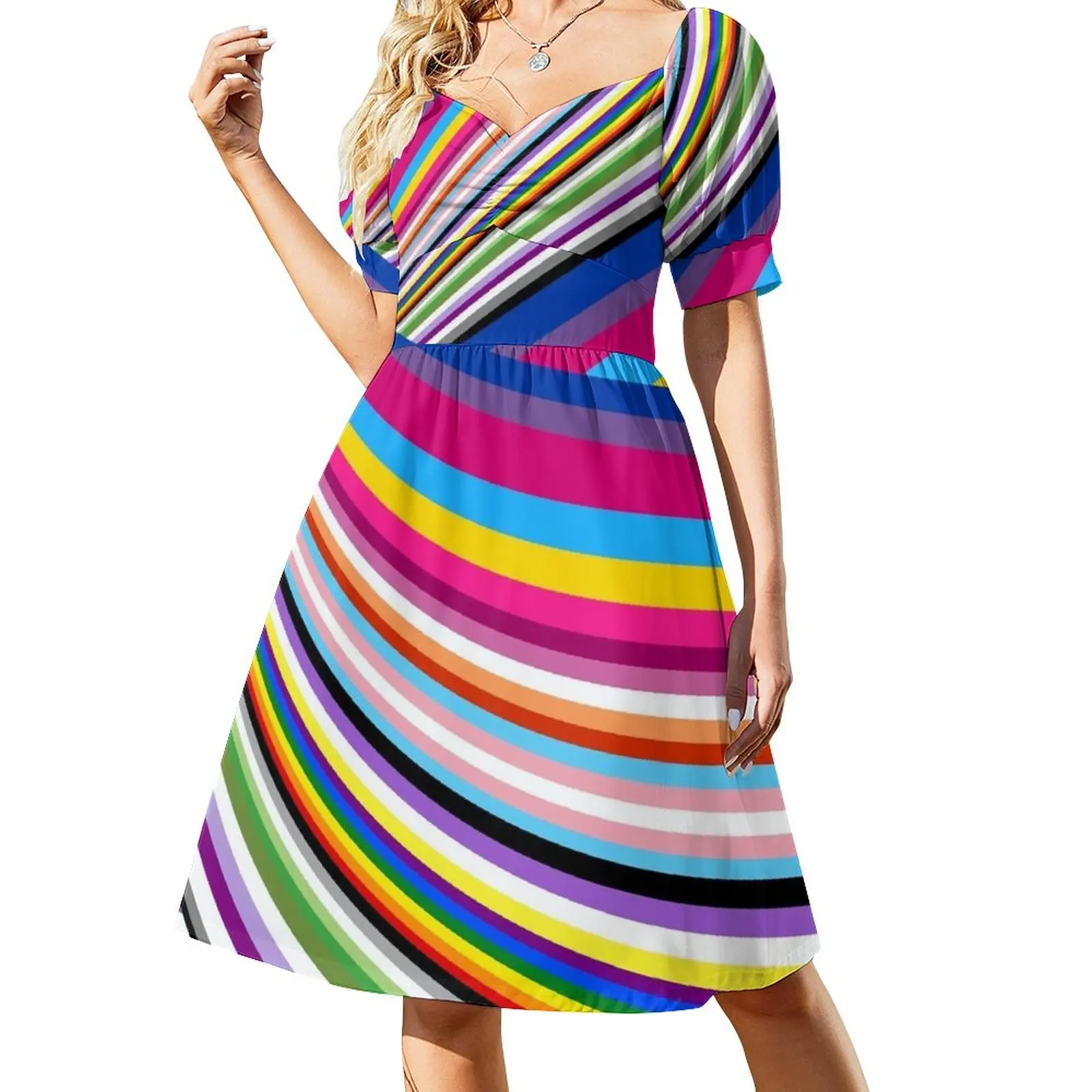 

Pride flags Sleeveless Dress Women long dress sexy dress for women