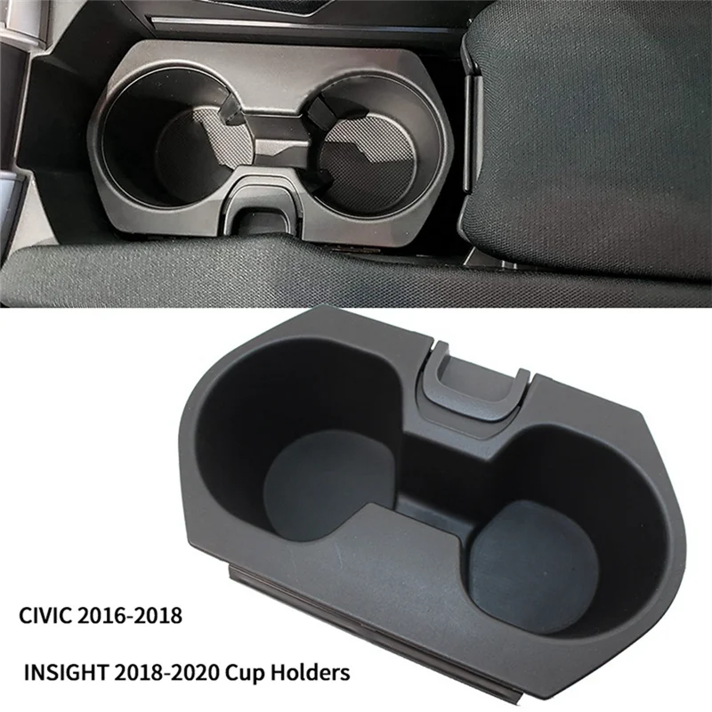 

B24C-83446TBAA01ZA Car Center Console Water Cup Holder For Honda Civic Insight Sedan Drink Holder 83446-TBA-A01ZA Replacement
