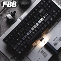 FBB Keycaps OPXY PBT Keycap Set Dye-SUB for 61/68/84/87/96/100/104/108 keys Cherry Profile Mechanical Keyboards Key Caps DIY Kit