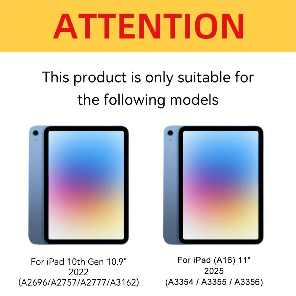 Smart Funda for IPad Case (A19) 12th 2026 A16 11th Generation 11 Inch 2025 10th Gen 10.9