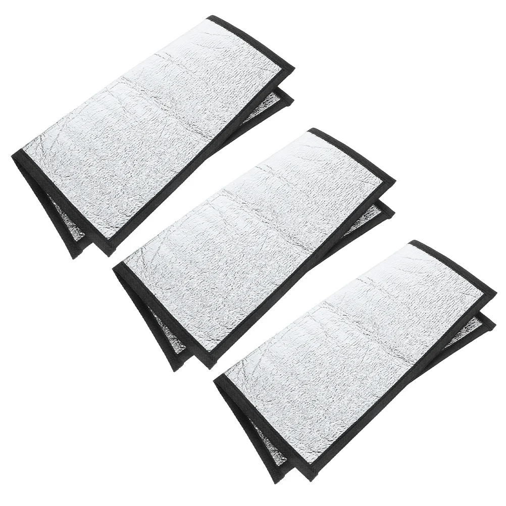 

3Pcs Reflective Reptile Heating Pad Insulation Thermal Mat Pet Warmer Heat Mat for Lizard Snake Turtle Gecko Frog Terrarium