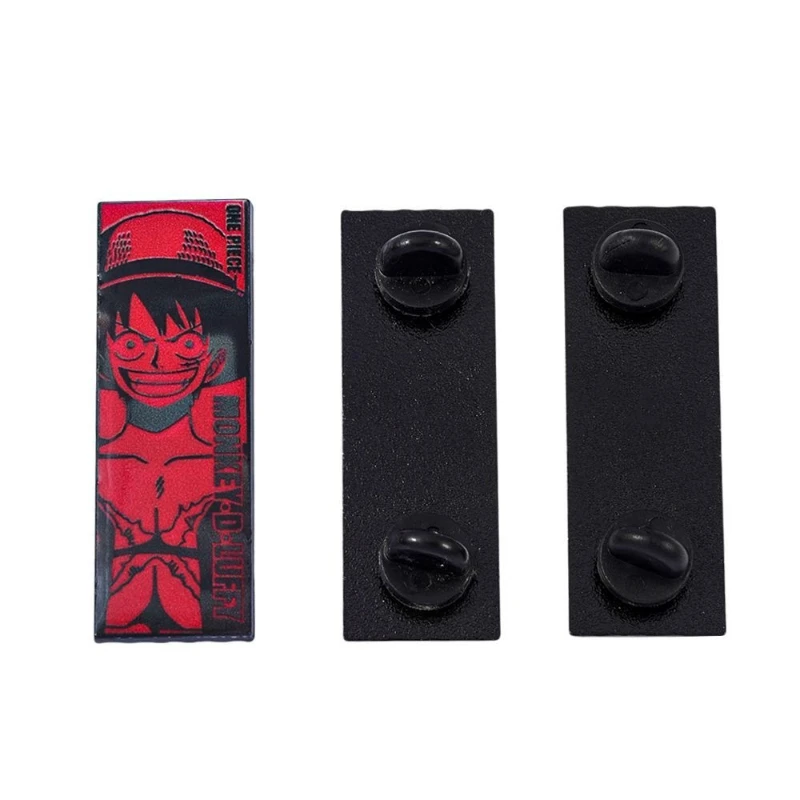 One Piece Monkey D. Luffy Persönlichkeit Kreative Metallabzeichen Herrenmode Schicke Dekorative Brosche Feiertagsgeschenk Großhandel – Detail 6
