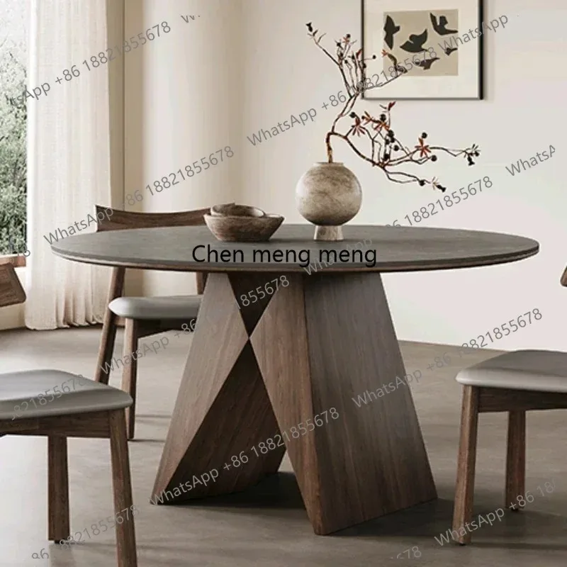 

E136 Dining Table Kitchen Luxury Elegant Tables Service Sedentary Round Reception Rectangular Designer Free Shipping Mesa Comedo