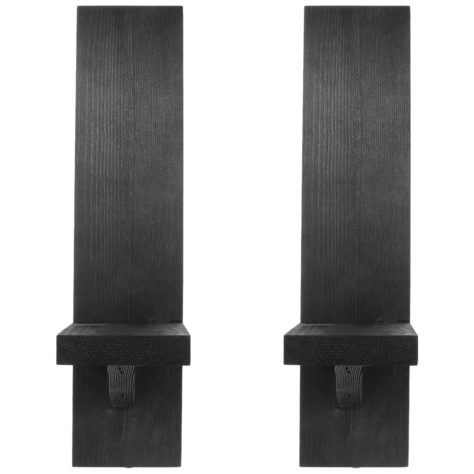 

1Pair Wooden Wall Sconce Holder Rustic Tea Light Holder Decorative Wedding Decor Wall Sconces Home Decor