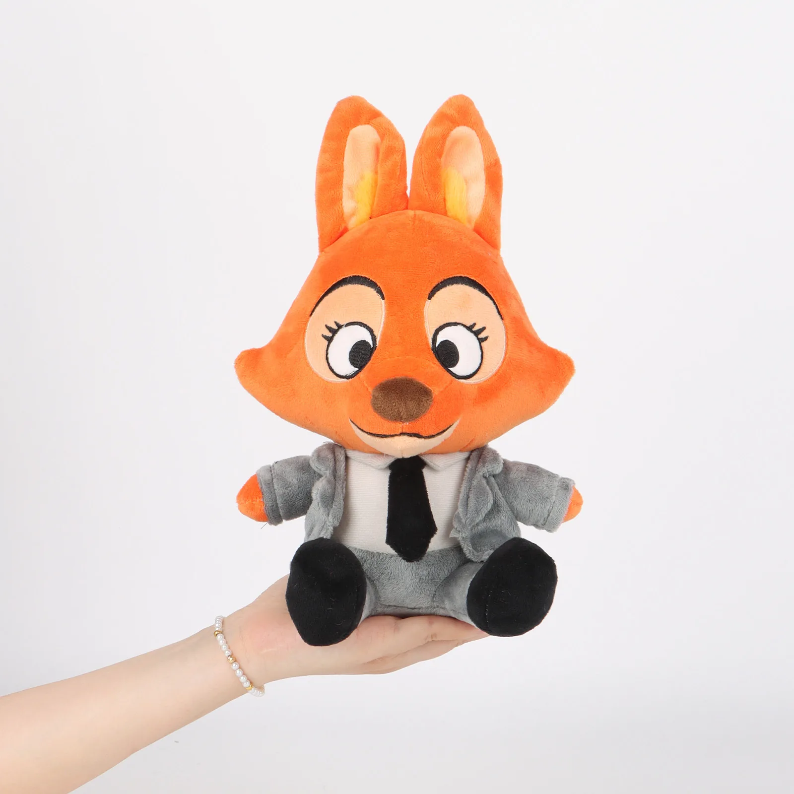 Pluszowa zabawka Anime The Bad Guys, 25 cm, Diane z Villain Alliances i Big Bad Wolf, urocza pluszowa zabawka z kreskówki, idealna na prezent dla dziecka.