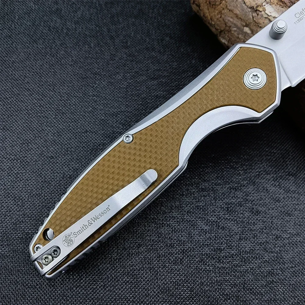 سميث آند ويسون المفتاح 0520 سكين للفرد 8cr13MoV شفرة التكتيكية الدفاع عن النفس الصيد متعدد EDC سكين جيب أدوات مخيم الإنقاذ #5