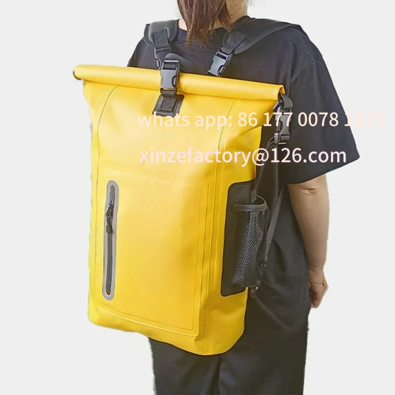 Customizable Waterproof Dry Bag Drift Swimming Backpack Large River Trekking Shoulder Beach Diving Dry Rafting Canoeing