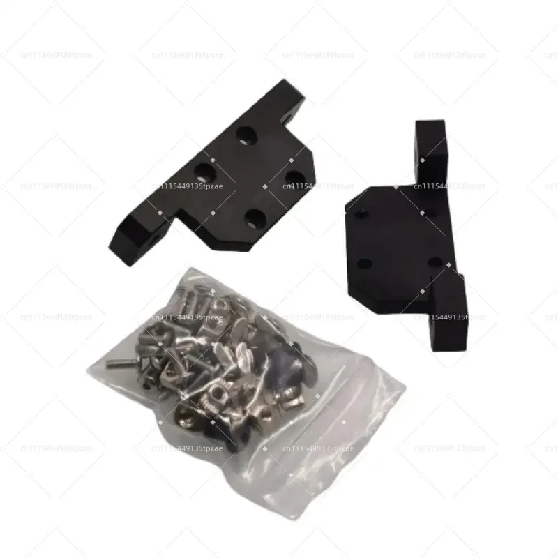 1Pc Y-Axis Linear Rail Adapters Kit, Dual Linear Rail Set Upgrade for Creality Ender 3 Ender 3 V2 Ender 3 Pro 3D Printer view 4