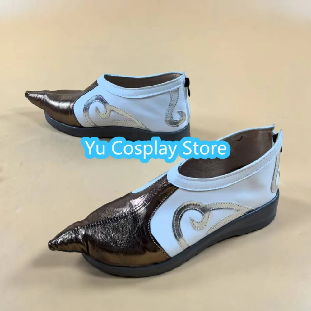 

Yu Cosplay Store Identity V Mechanic Golden Scale Cosplay Shoes Anime Cosplay Shoes Boots Halloween Costumes Props