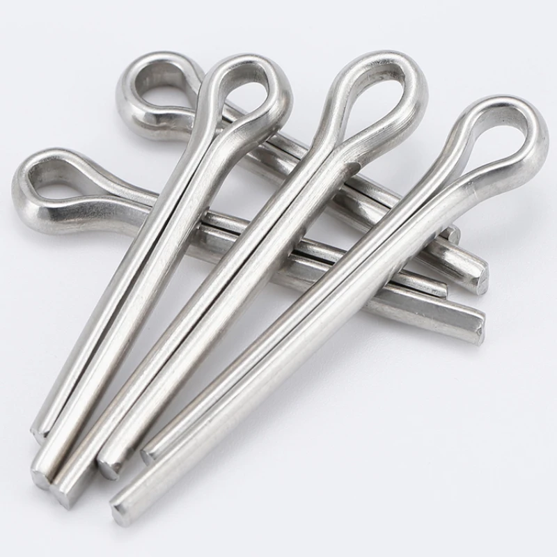 30/20/10/5/2/1PCS 304 Stainless Steel (A2) Split-Pins Split Cotter Lock Retaining Pin Split Cotter Split-Pins Pins GB91