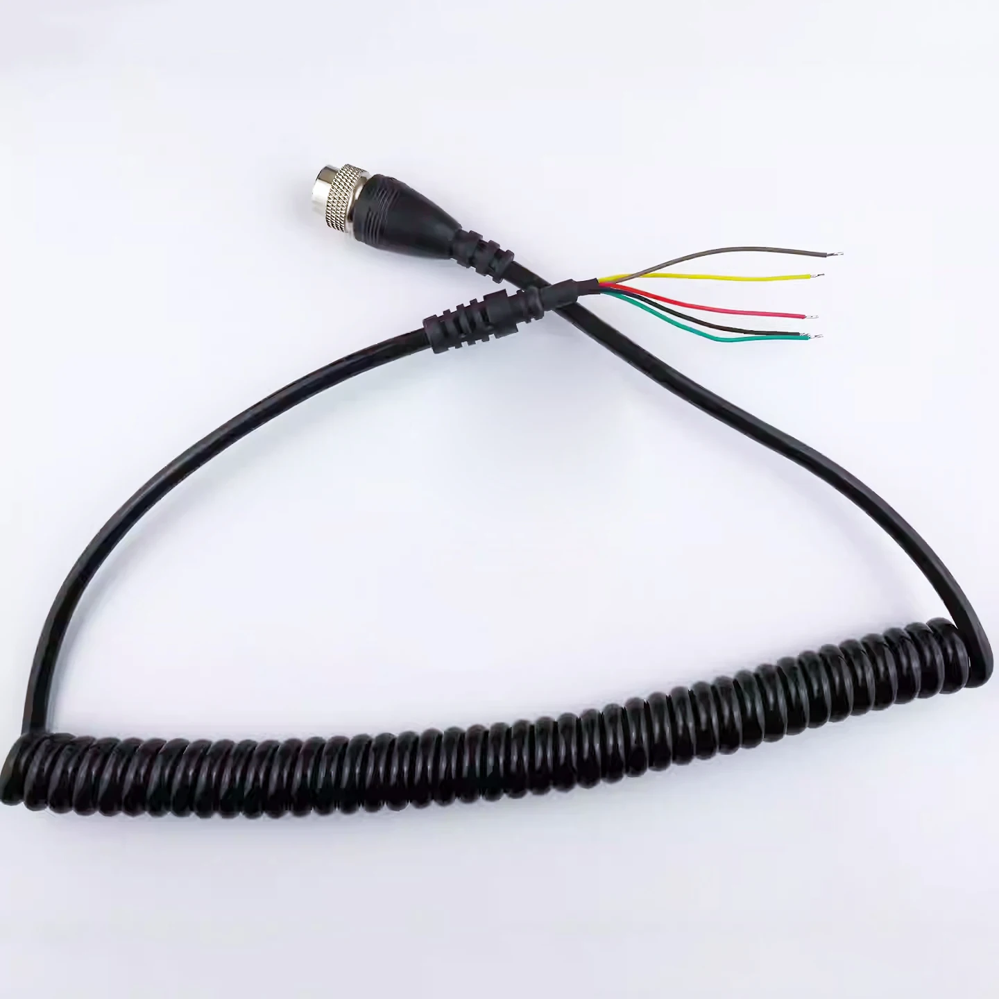 Cable de altavoz de 8 pines para micrófono HM-180, cable de micrófono HM180 para walkie talkie de coche ICOM IC-M700 IC-M700PRO IC-M710, radio móvil