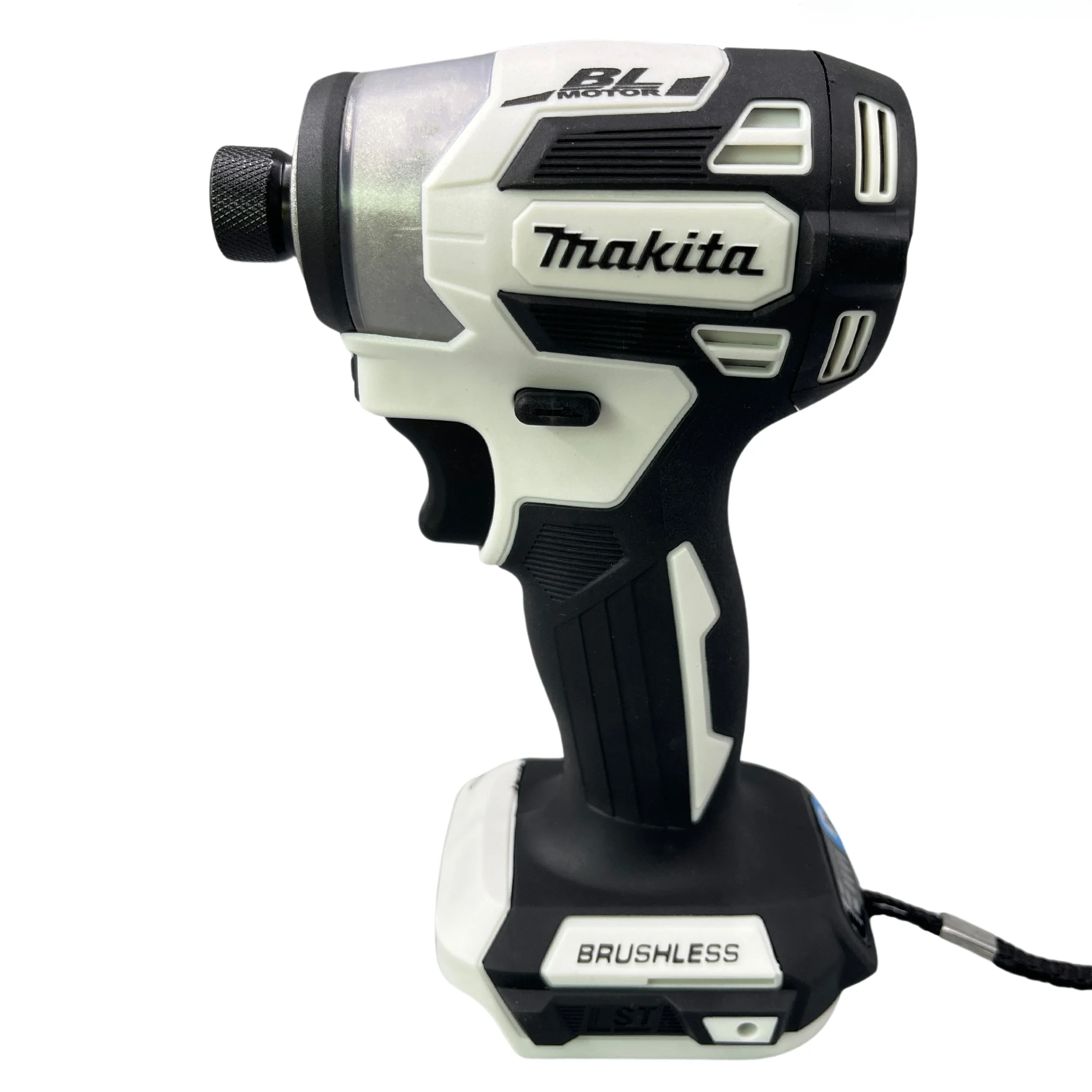 Makita DTD173 18V Brushless Branco Motor de driver de impacto sem fio Furadeira elétrica para madeira/parafuso/modo T 180 N · M Ferramenta recarregável