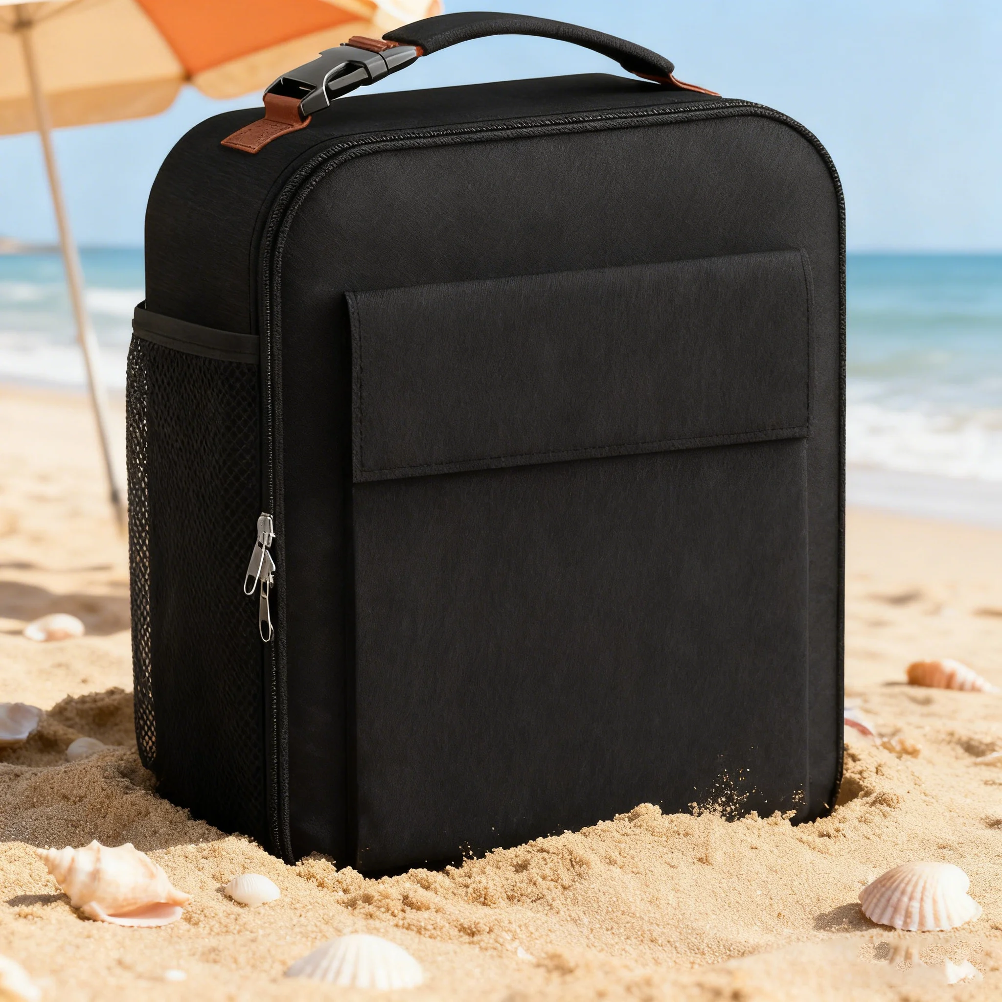 Portable Women Man Thickened Thermal Lunch Bento Outdoor Picnic Insulated Lunch Box Bag Cold Insulation Ice Pack For Ofiice Work