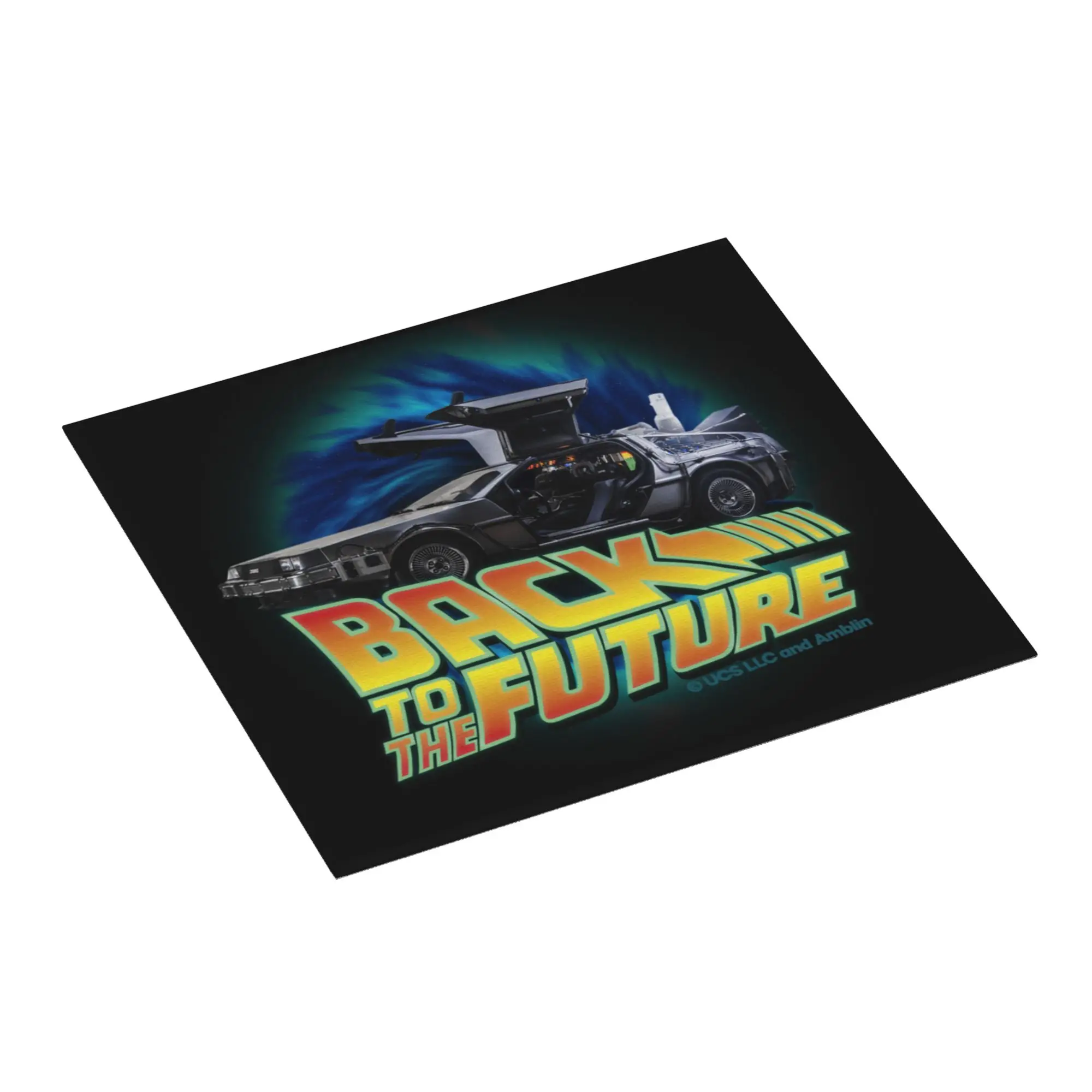 Delorean In Time Back To The Future Non Slip Kitchen Counter Protector Mat Barware Tableware Reusable Drying Mat For Kitchen