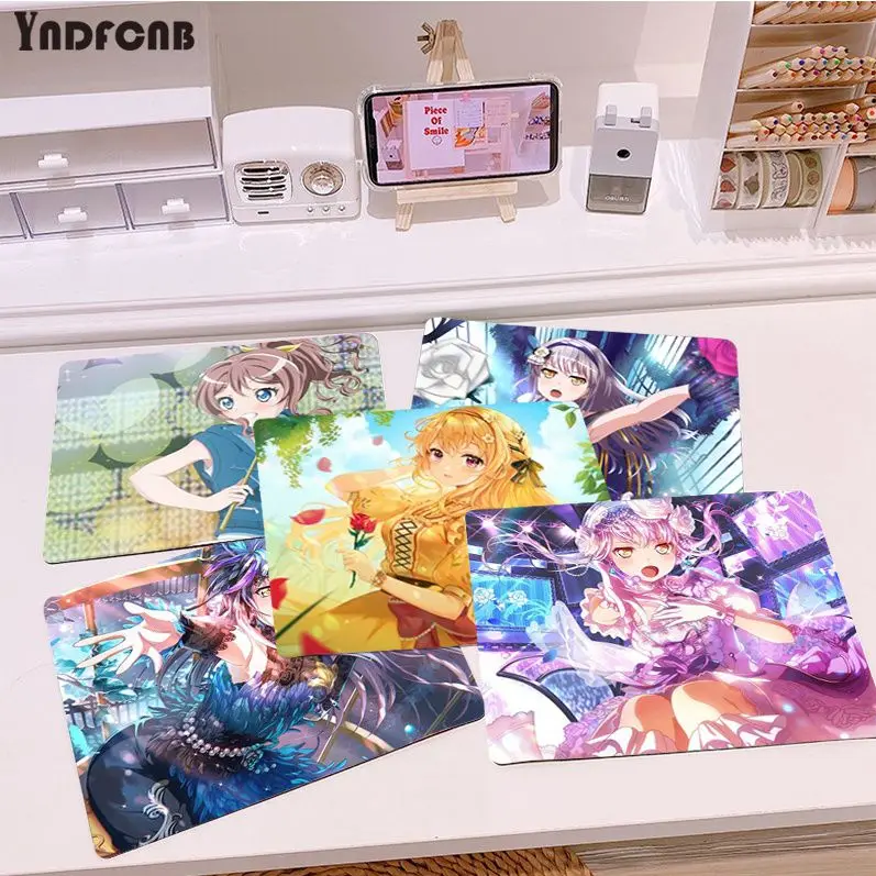 BanG Dream Non-slip Lockedge Gaming Mouse Pad Gamer Desk Mat Keyboard Pad Decoration Mause Pad For PC Desk Pad