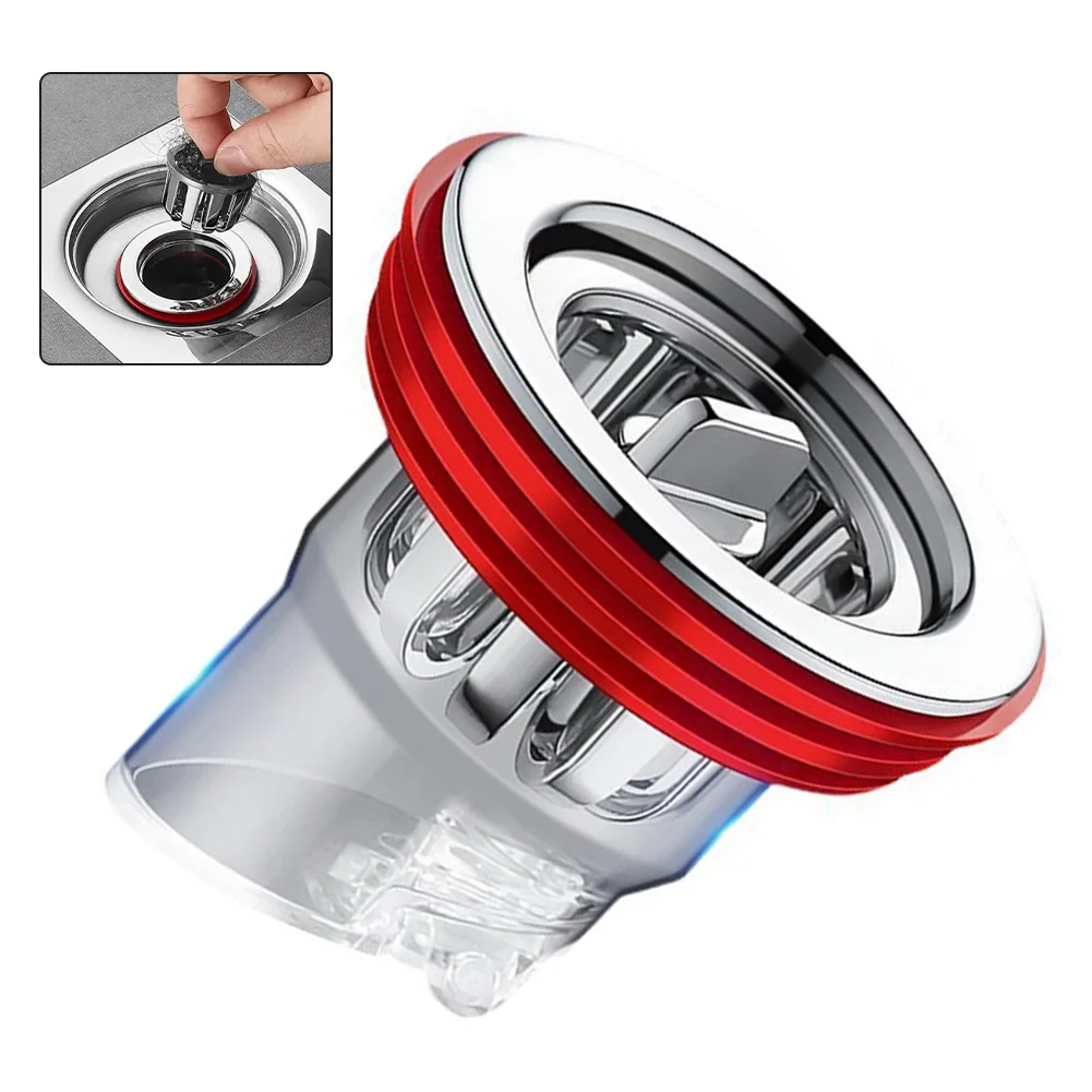 Espaços funcionais 6*7*3cm filtro de esgoto anti-odor capa de drenagem do banheiro tamanho compacto para conveniência para banheiro