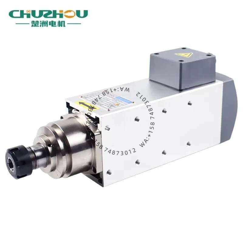 

6000rpm Automatic Tool Change 1.5kw 220v/380V ATC Spindle Motor For CNC Router Engraving, Milling Machines