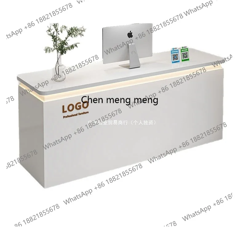 متجر أمين الصندوق، بسيط وحديث، صالون تجميل، ملابس، خزانة حلاقة، مكتب استقبال للشركة #1